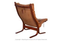 Ingmar Relling Mid Century Siesta Leather Lounge Chair by Ingmar Relling for Westnofa - 3933421