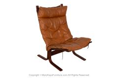 Ingmar Relling Mid Century Siesta Leather Lounge Chair by Ingmar Relling for Westnofa - 3933422