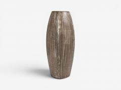 Ingrid Atterberg Ekeby Swedish Mid Century Modern Tan Vase Stoneware 1960s - 4601812