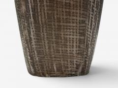 Ingrid Atterberg Ekeby Swedish Mid Century Modern Tan Vase Stoneware 1960s - 4601817
