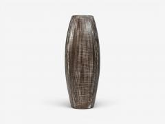 Ingrid Atterberg Ekeby Swedish Mid Century Modern Tan Vase Stoneware 1960s - 4601820