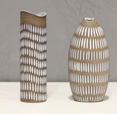 Ingrid Atterberg Ingrid Atterberg Ceramic Vase Model Negro Produced by Upsala Ekeby in Sweden - 2844567