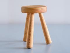 Ingvar Hildingsson Ingvar Hildingsson Three Legged Stool in Solid Pine Ih Sl jd Sweden 1970s - 2327200