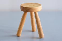 Ingvar Hildingsson Ingvar Hildingsson Three Legged Stool in Solid Pine Ih Sl jd Sweden 1970s - 2327201