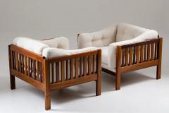 Ingvar Stockum Scandinavian Midcentury Rosewood Lounge Chairs Monte Carlo 1965 - 2245727