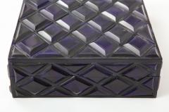 Ink Blue Diamond Pattern Box - 1140001