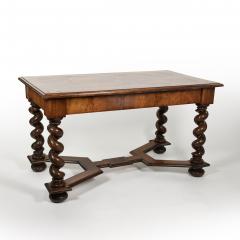 Inlaid Dutch Baroque Library Table Netherlands circa 1790 - 3726627