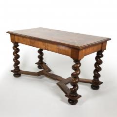 Inlaid Dutch Baroque Library Table Netherlands circa 1790 - 3726628