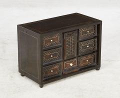 Inlaid Ebony Table Cabinet - 3697613