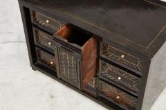 Inlaid Ebony Table Cabinet - 3697619