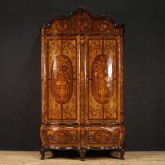 Inlaid Lombard wardrobe in Louis XV style - 4211147
