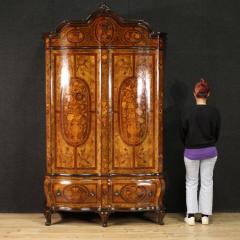 Inlaid Lombard wardrobe in Louis XV style - 4211148