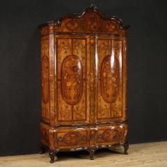 Inlaid Lombard wardrobe in Louis XV style - 4211150