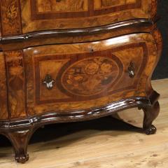 Inlaid Lombard wardrobe in Louis XV style - 4211151