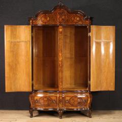 Inlaid Lombard wardrobe in Louis XV style - 4211156