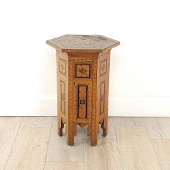 Inlaid Moroccan Table circa 1900 - 3958342