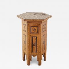 Inlaid Moroccan Table circa 1900 - 3959190