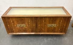 Inlaid Rosewood Wall Mount Sideboard by David Wider Associates - 3325097