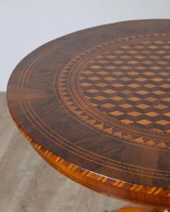 Inlaid Round Table - 4146716