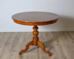 Inlaid Round Table - 4146774