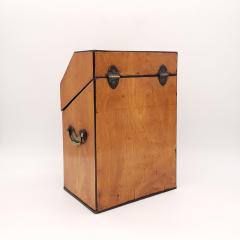 Inlaid Satinwood Cutlery Box England circa 1820 - 4008088