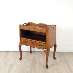 Inlaid Side Table with One Drawer France circa 1790 - 3954516