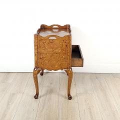 Inlaid Side Table with One Drawer France circa 1790 - 3954550