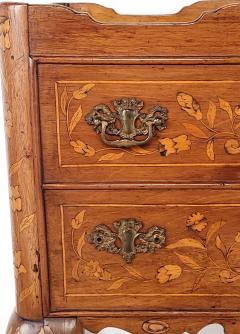 Inlaid Side Table with One Drawer France circa 1790 - 3954564