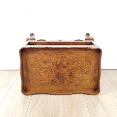 Inlaid Side Table with One Drawer France circa 1790 - 3954565