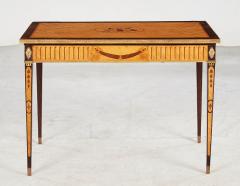 Inlaid Swedish Satinwood Console - 3680137