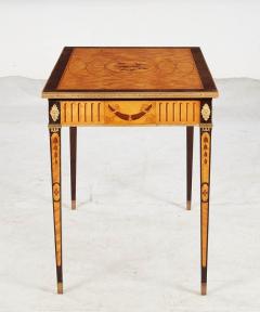 Inlaid Swedish Satinwood Console - 3680143