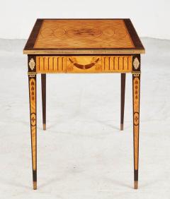 Inlaid Swedish Satinwood Console - 3680149