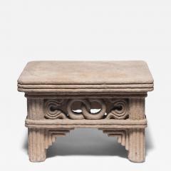 Interlocking Ring Ming Stone Table - 4173424