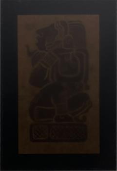 Intricate Mayan Revival Art Vintage Black Photograph Poster - 2709231