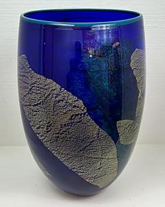 Ioan Nemtoi Modern Monumental Studio Art Glass Vase Bucharest Romania - 3589978