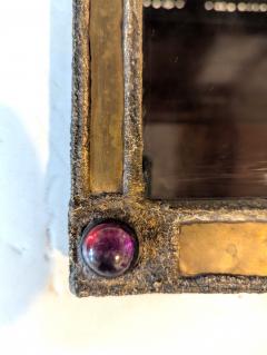 Irena Jaworska Irena Jaworska Brutalist Jewled Mirror - 4338036