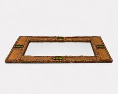 Irena Jaworska Pair of mirrors by Irena Jaworska Paris France circa 1960 - 4709127