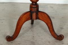 Irish 18thC Cherry Bobbin Tea Side Table - 3267823