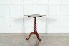 Irish 18thC Cherry Bobbin Tea Side Table - 3267829