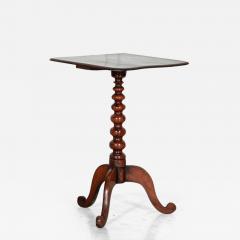 Irish 18thC Cherry Bobbin Tea Side Table - 3272038