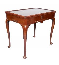 Irish George II Mahogany And Inlaid Games Table Antique - 4458763