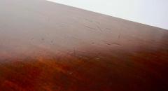Irish George III Neoclassical Inlaid Mahogany Hall Bench circa 1805 - 4213028