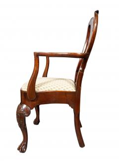 Irish Georgian Mahogany Armchair - 4524391