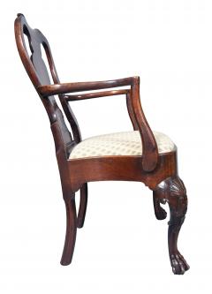 Irish Georgian Mahogany Armchair - 4524393
