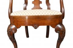 Irish Georgian Mahogany Armchair - 4524398
