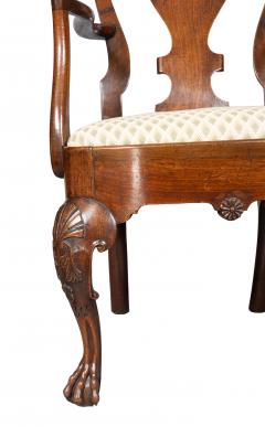 Irish Georgian Mahogany Armchair - 4524432