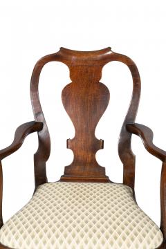 Irish Georgian Mahogany Armchair - 4524438