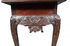 Irish Georgian Mahogany Console Table - 4541468