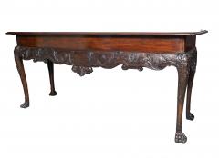 Irish Georgian Mahogany Console Table - 4541483