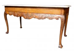 Irish Georgian Mahogany Console Table - 4789184